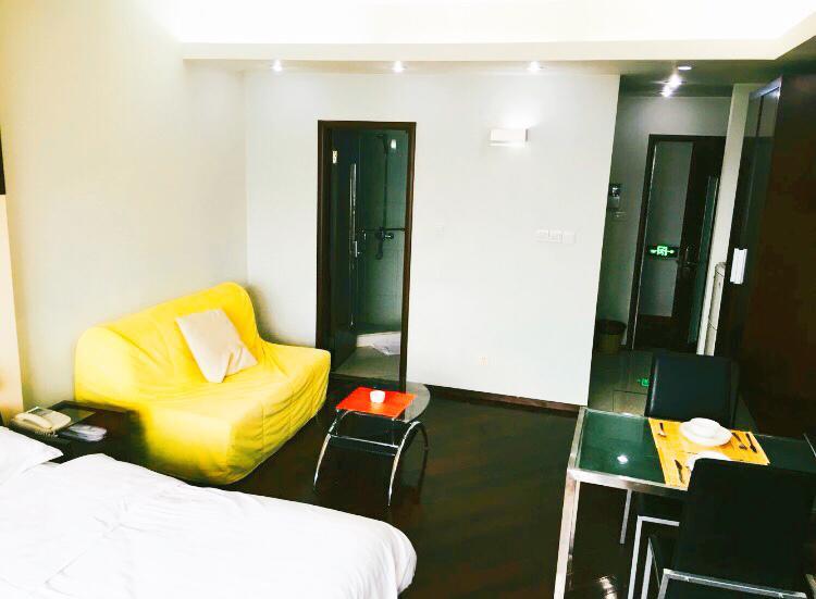 Shanghai Skiline World Union Service Apartment Exteriér fotografie